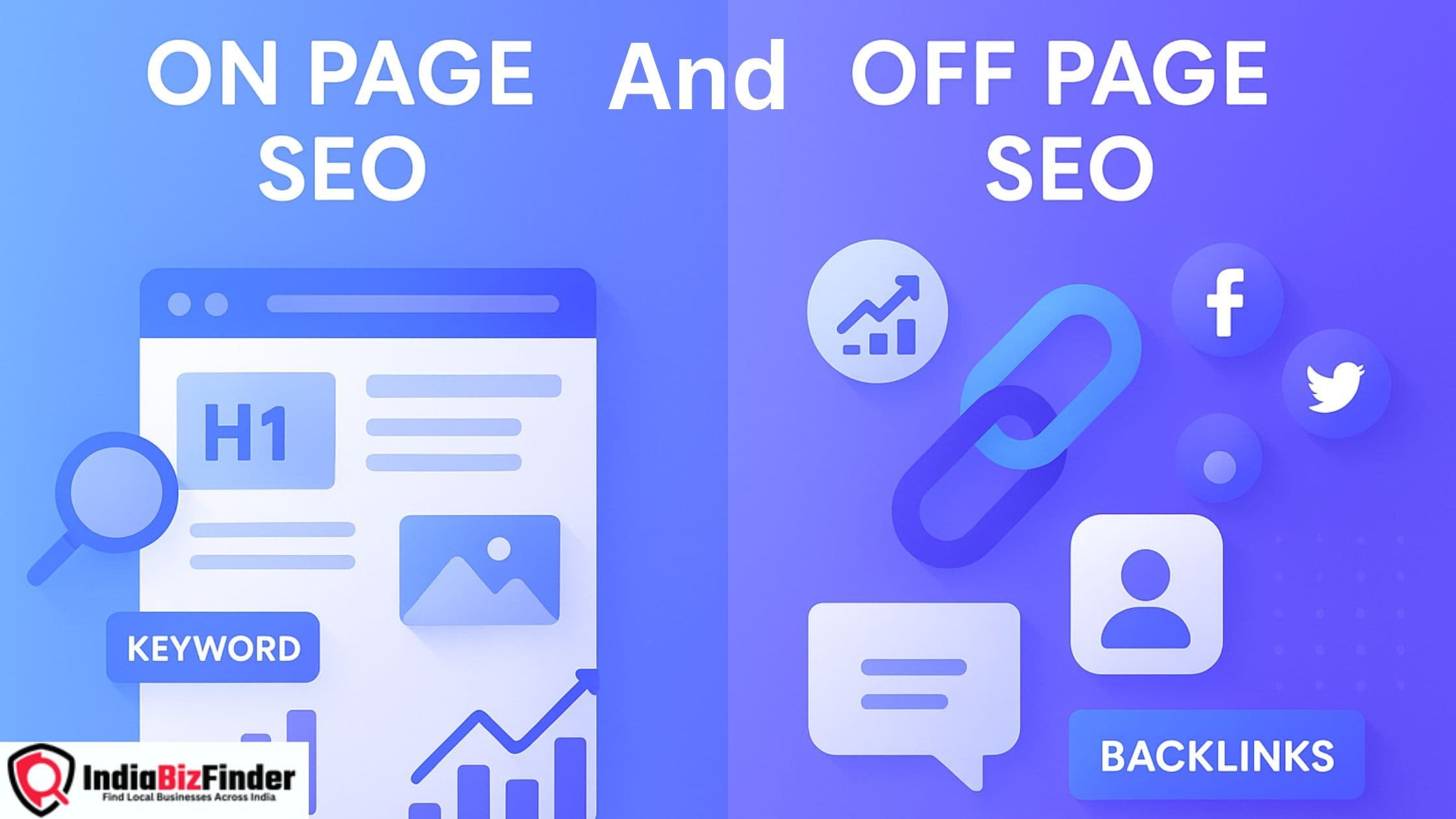 on page and off page seo